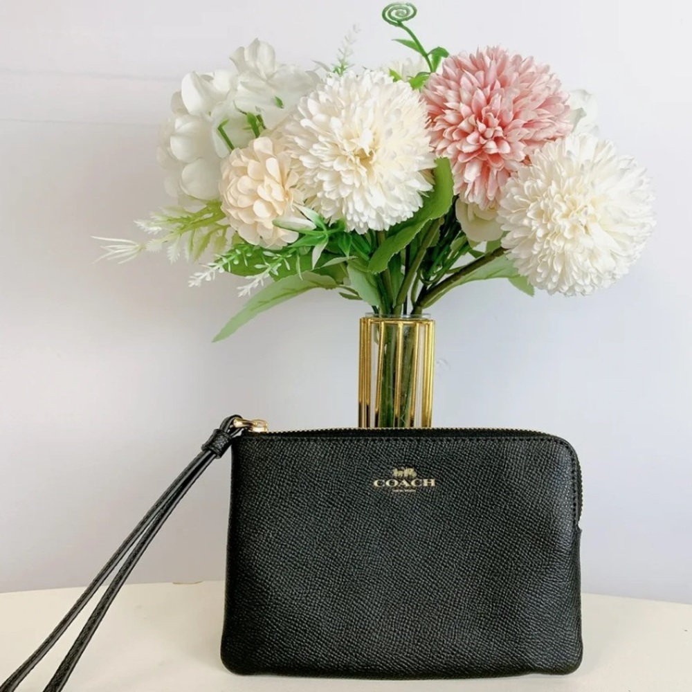 Coach Leather wristlet